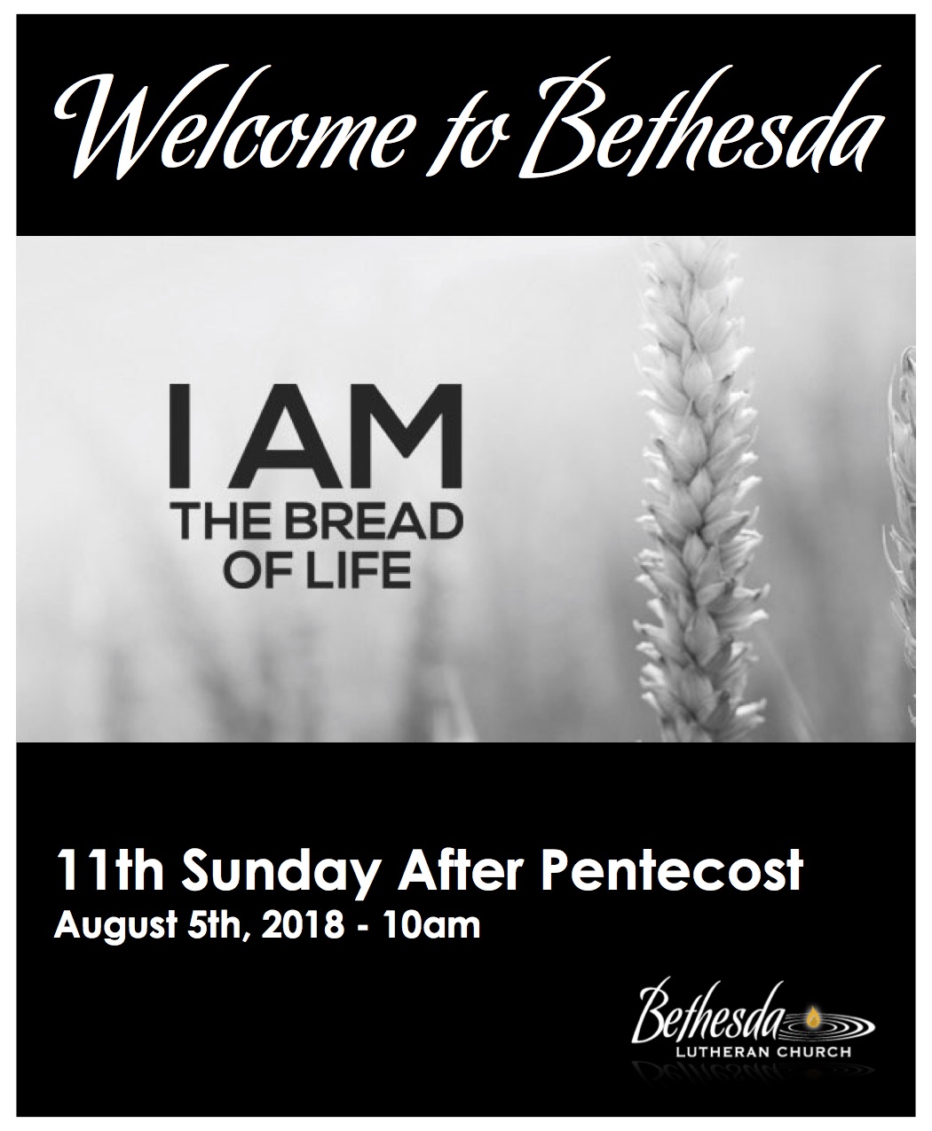 The 11th Sunday after Pentecost "What are you hungry for?" by Pastor Steve Dow 8.5.18