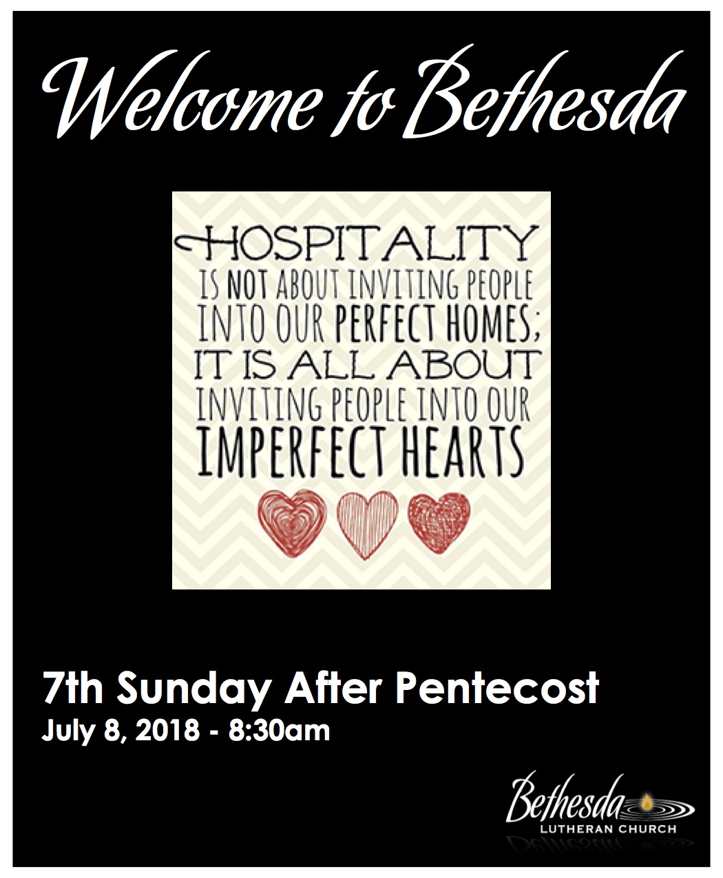 The 7th Sunday after Pentecost "Blessed and Sent" by Pastor Steve Dow 7.8.2018