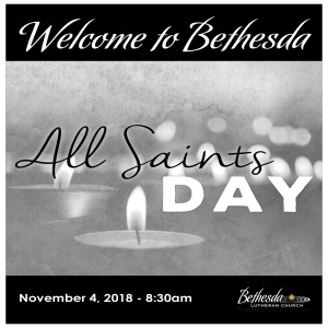 All Saints Day "The In-Between Places" by Pastor Sarah Schaffner 11.4.2018