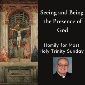 "Seeing and Being the Presence of God" (Most Holy Trinity, 6/8/2020)