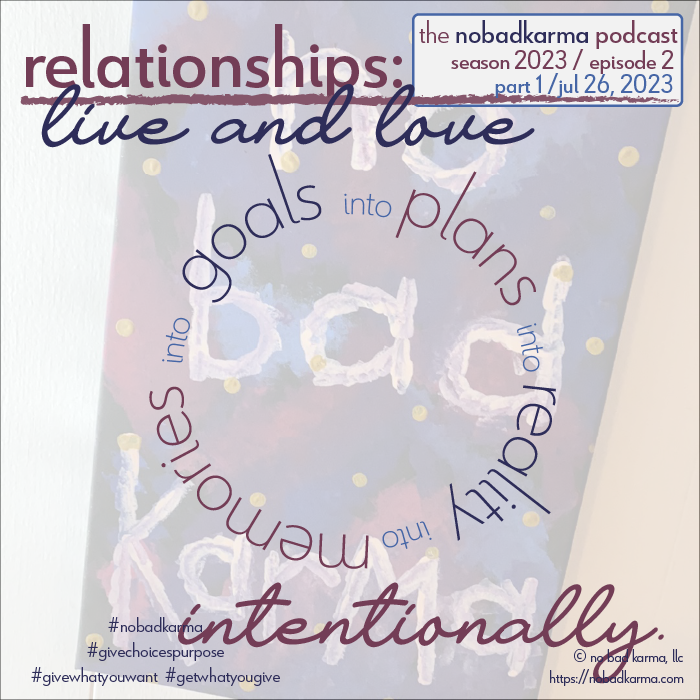 cover of episode relationships: live and love intentionally