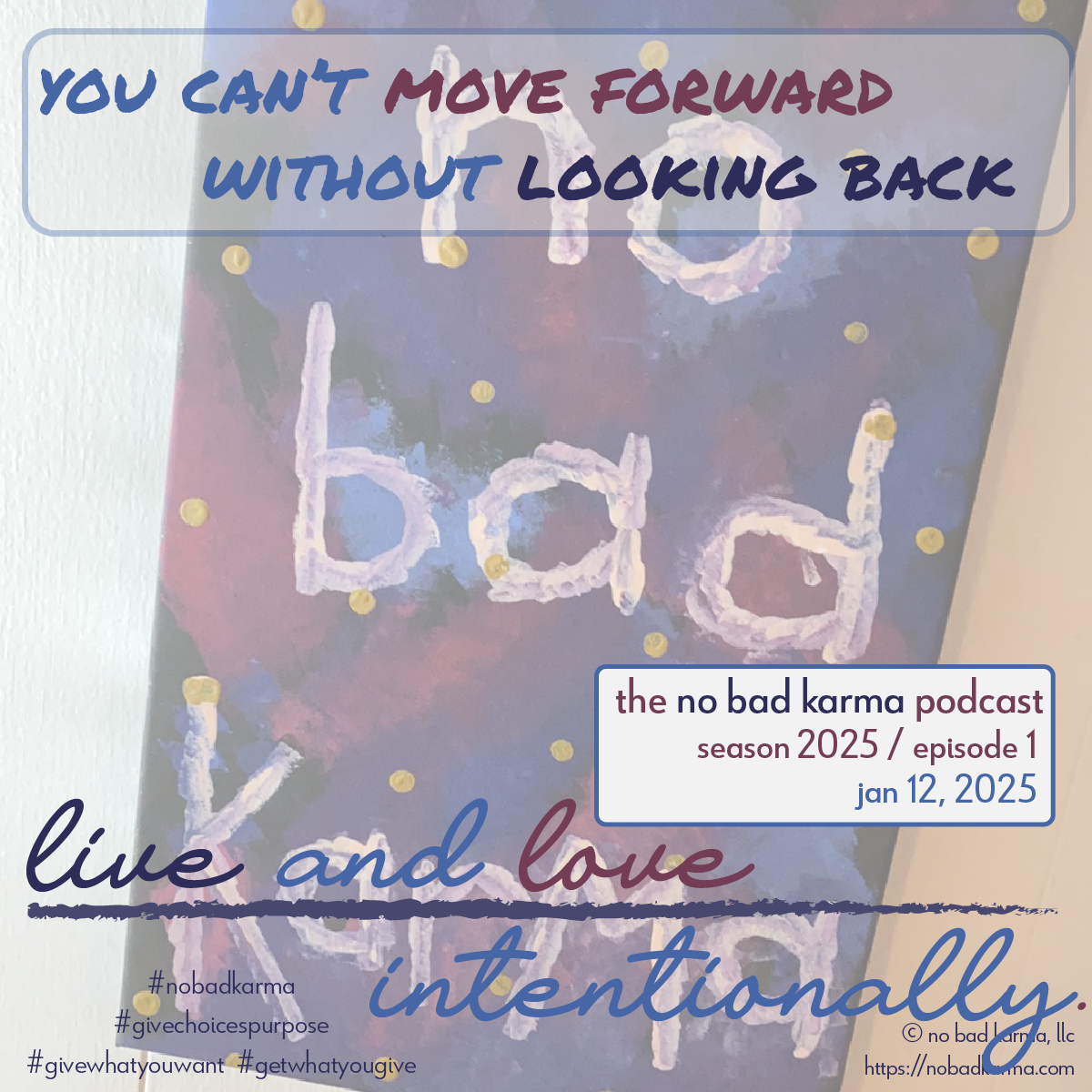cover of episode you can't move forward without looking back