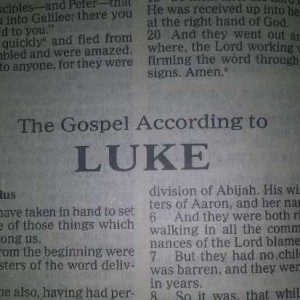 December 3, 2019 The Gospel of Luke chapter 3