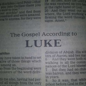 Dec 1, 2019 The Gospel of Luke: chapter 1