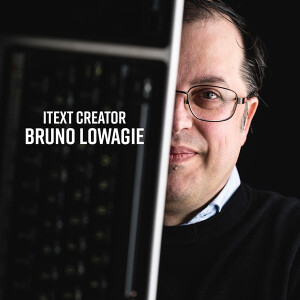 iText creator and opensource legend Bruno Lowagie 