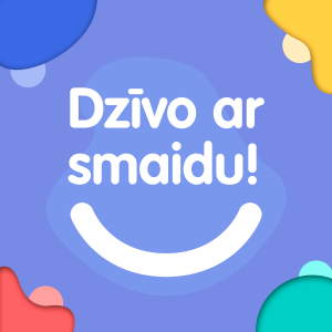 "Dzīvo ar smaidu!" ar Kristīni Džiguri