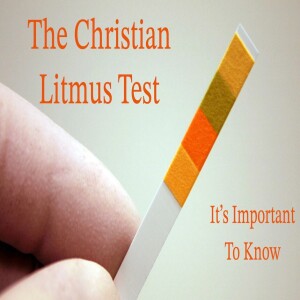 ”The Christian Litmus Test” 1 John By: Pastor Jimmy Vaughn