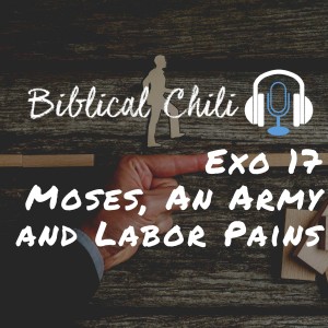 Exo 17 - Moses, An Army and Labor Pains