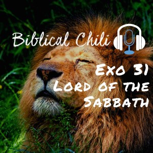 Exo 31 - Lord of the Sabbath