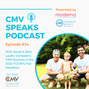 Meet Jacob & John Laufer, Compete4CMV Team Members in this year's NYC Marathon