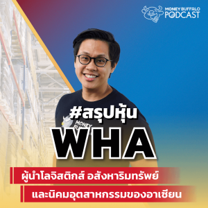 สรุปหุ้น EP 2 : รู้จัก “หุ้น WHA ” ผู้นำโลจิสติกส์ อสังหาริมทรัพย์ และนิคมอุตสาหกรรมของอาเซียน | Money Buffalo