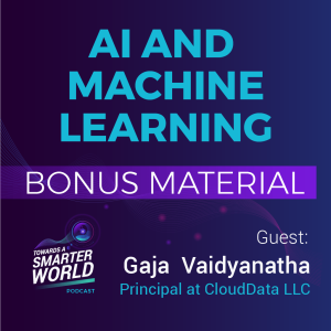 Episode 19 Bonus Material - AI and Machine Learning with Gaja Vaidyanatha