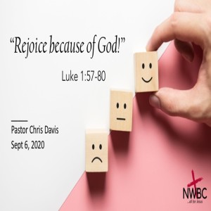 9-6-2020 - ”Rejoice because of God!”