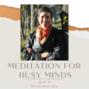 #17 - The Gita Brown Show:  Meditation for Busy Minds