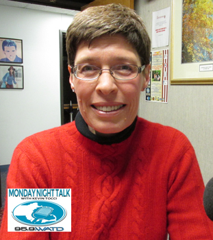 Monday Night Talk 4-4-2016 featuring State Senate candidate Joan Meschino