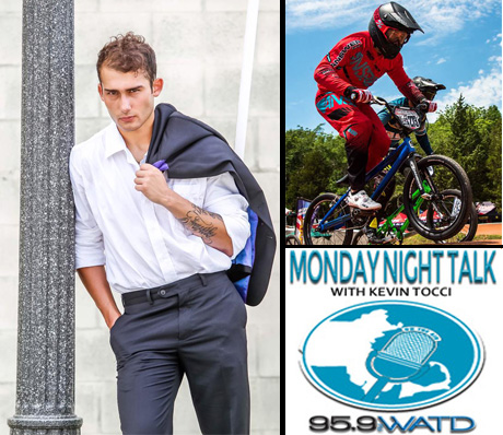 Monday Night Talk’s July 17, 2017 Radio Program featuring BMX Racer Andre LaCroix