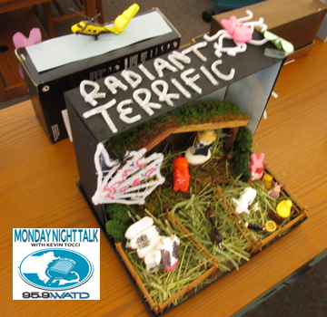 Monday Night Talk 3-28-2016 featuring WATD’s Peep Diorama with Christine James and Cathy Dee