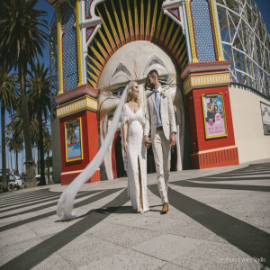 A podcast with Lisa and Andy who are married at Sandbar Beach Cafe