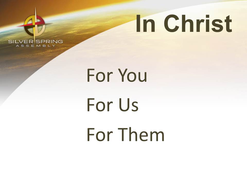 In Christ - Robert Tucker (02/14/16)