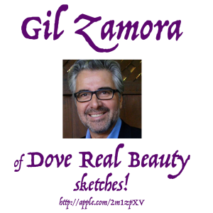 Dove Real Beauty Sketches' artist Gil Zamora is our acclaimed guest today!