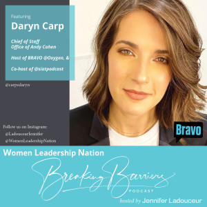 01: Daryn Carp, Chief of Staff, Office of Andy Cohen Interview
