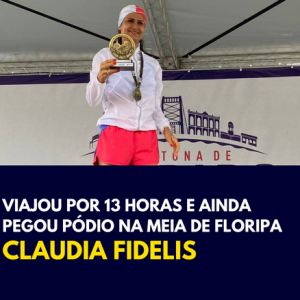 #50 Viajou por 13 horas e ainda pegou pódio na Meia de Floripa | Claudia Fidelis