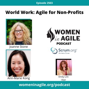 World Work: Agile for Non-Profits - Ann-Marie Kong and Joanne Stone | 2503