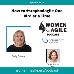 How to #stopbadagile One Bird at a Time - Sally Sloley | 2412