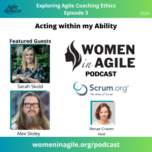 Code of Ethics Series: Commitment 2: Acting within my Ability - Sarah Skold and Alex Sloley | 2320