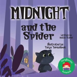 Midnight and the Spider - Spooky Halloween Stories for Kids
