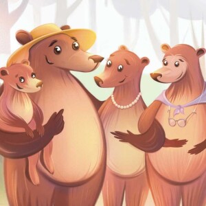 Goldilocks and the FOUR Bears! - Fairy Tales for Kids