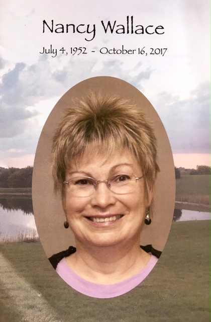 Nancy Wallace Memorial Service October 21, 2017