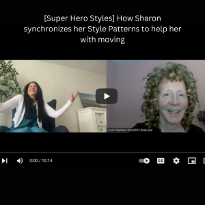 [Super Hero Styles] How Sharon synchronizes her Style Patterns to help her with moving