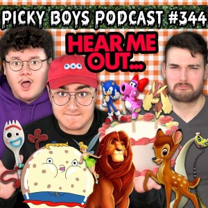 We Made the Craziest Hear Me Out Cake!!!- Picky Boys Podcast #344