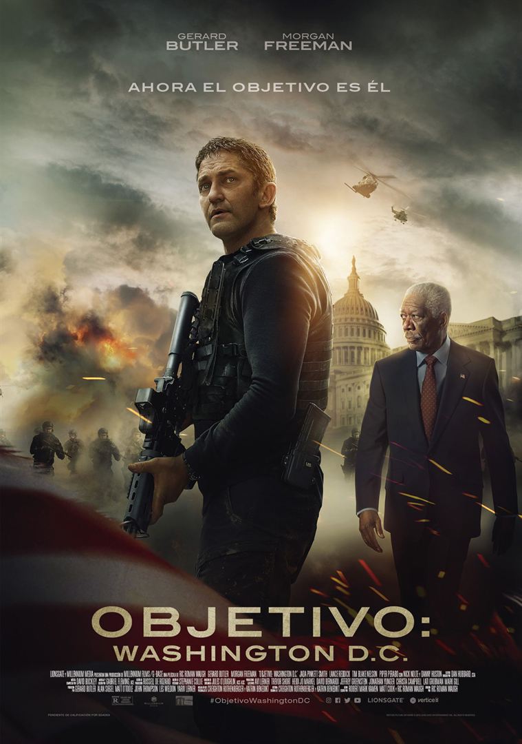 Objetivo: Washington D.C. Pelicula Completa Online En Español latino castellano subtitulada