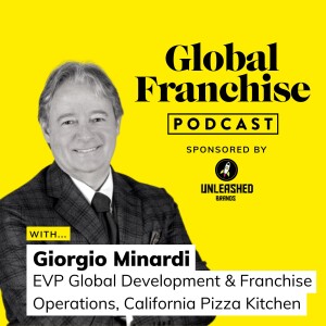 From a legendary California pizza to a global brand, with Giorgio Minardi of California Pizza Kitchen