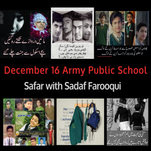 Army Public School Attack December 16,2014 Safar With Sadaf Farooqui