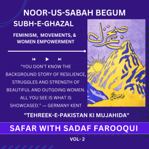 Feminism, Women Empowerment Safar With Sadaf Farooqui