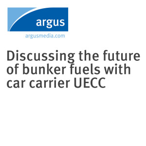 Discussing the future of bunker fuels with car carrier UECC