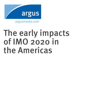 The early impacts of IMO 2020 in the Americas