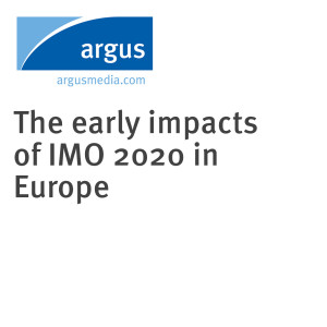 The early impacts of IMO 2020 in Europe