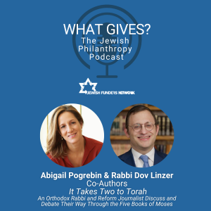 Abigail Pogrebin and Rabbi Dov Linzer: Bridging Divides Through Torah Study