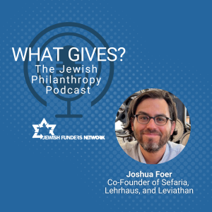 Joshua Foer - Innovating Jewish Education and Storytelling