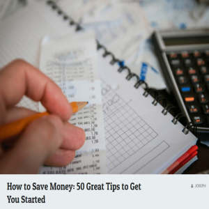 How to Save Money Fast