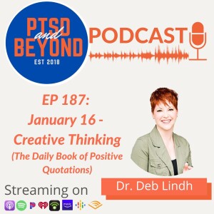 EP 187: January 16 - Daily Book of Affirmations - Creative Thinking
