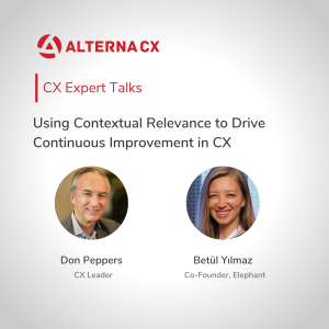 Using Contextual Relevance to Drive Continuous Improvement in Customer Experience 