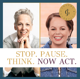 Stop. Pause. Think. Now. Act.®