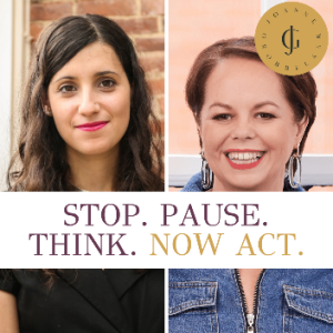 Stop. Pause. Think. Now. Act.® with Joanne Grobbelaar and Mia Scharphie