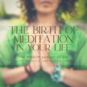 The Birth of Meditation In Your Life | The WISDOM podcast | S3 E16