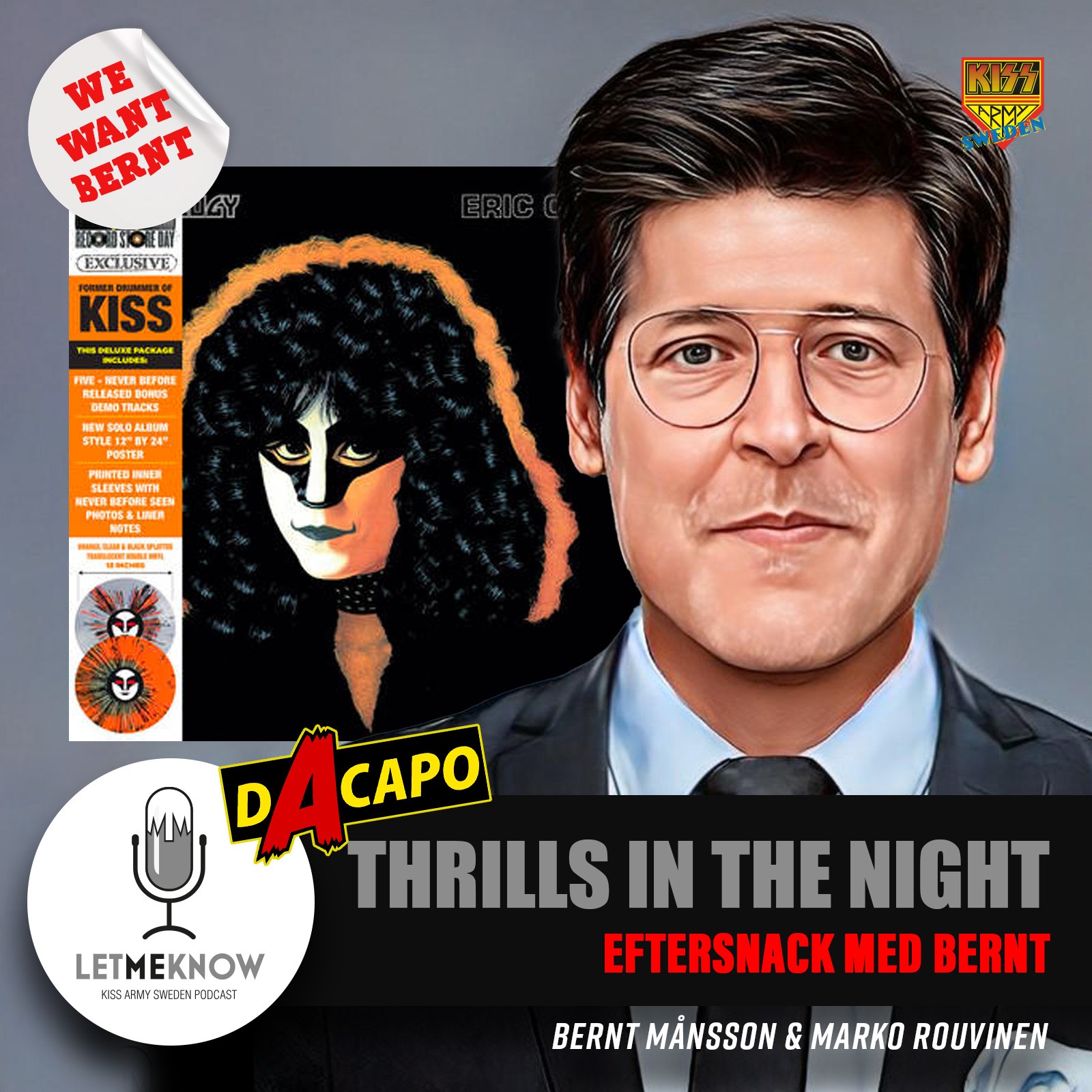 Let Me Know - Kiss Army Sweden Podcast